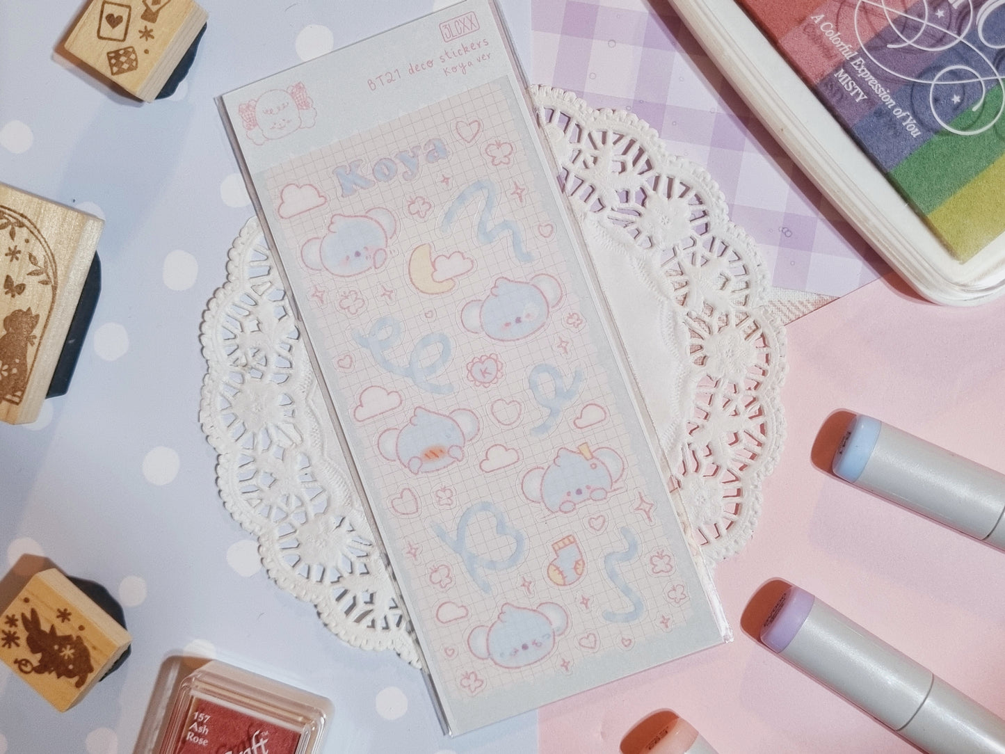 BT21 Deco Sticker Sheet - Koya