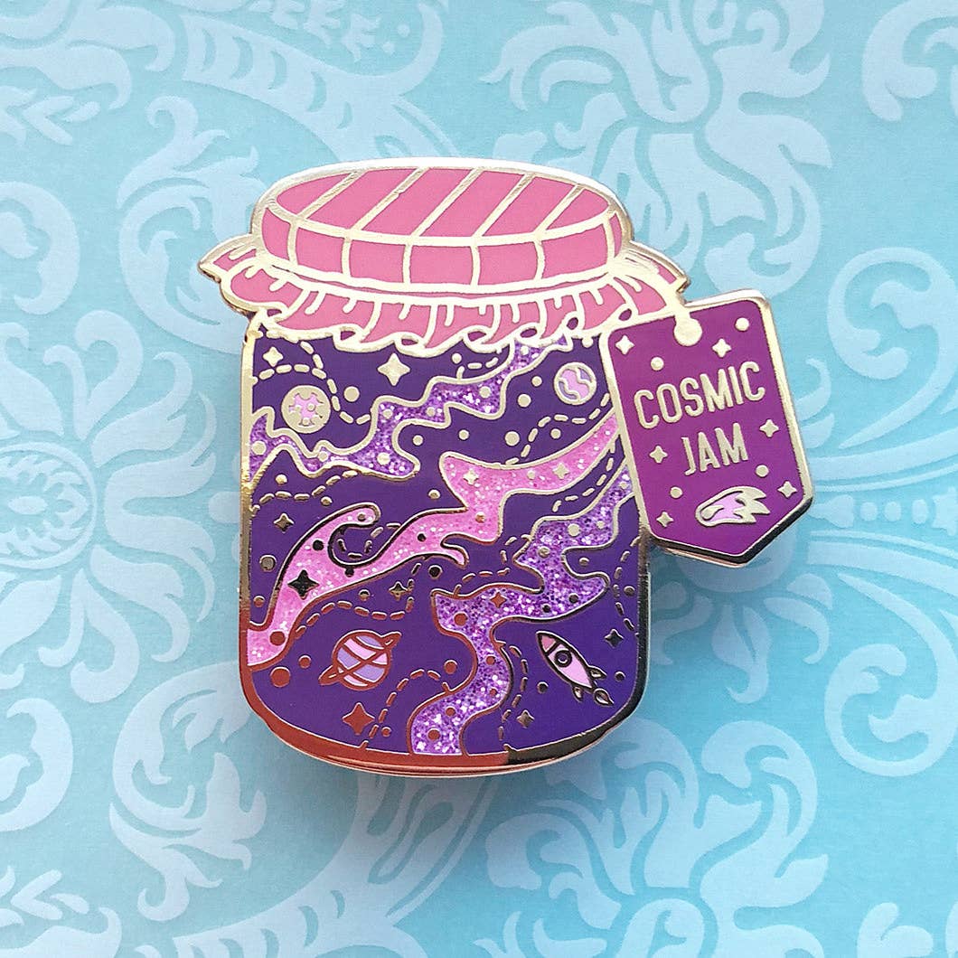 Cosmic Jam Enamel Pin