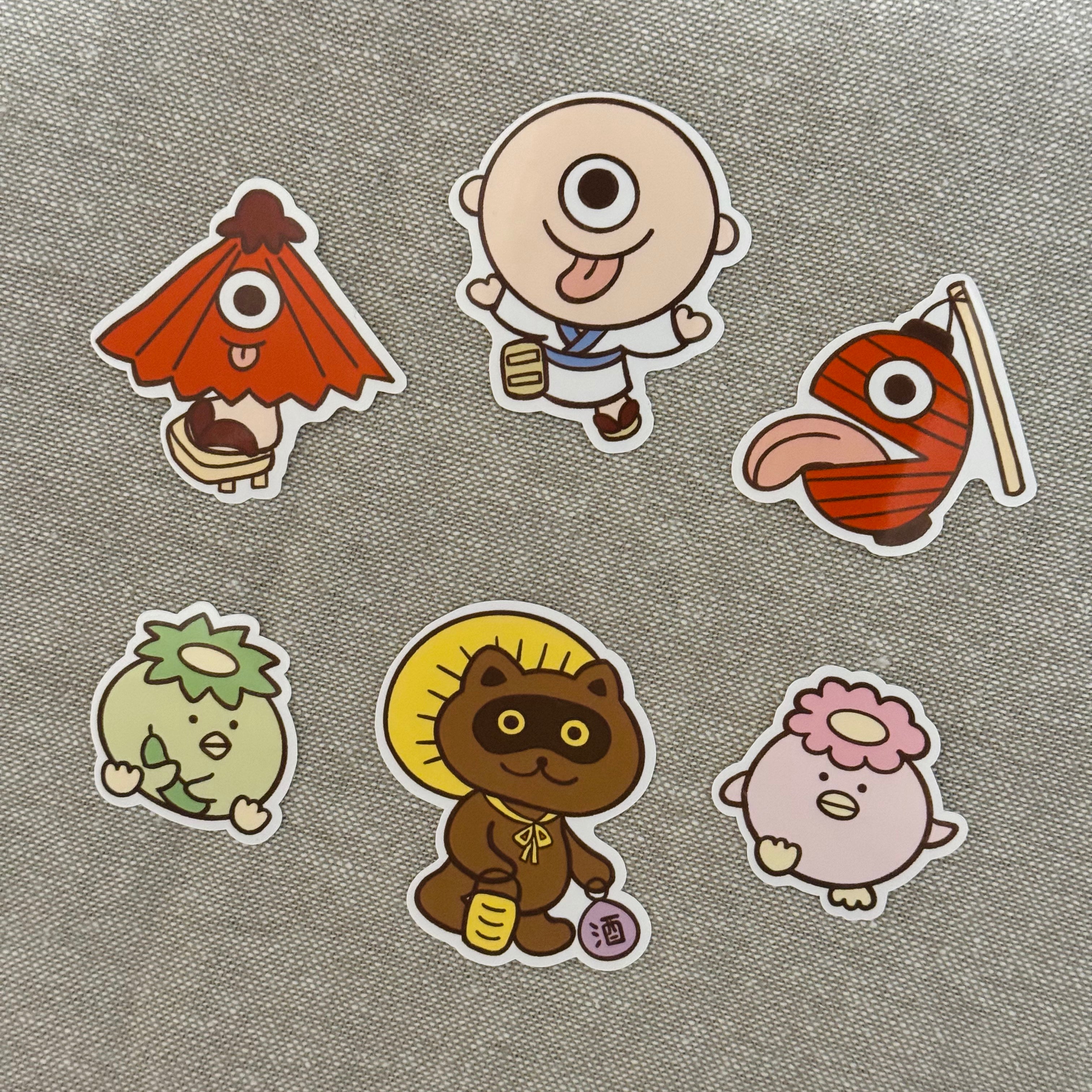 Yokai Vinyl Sticker Pack – Soe & Soe