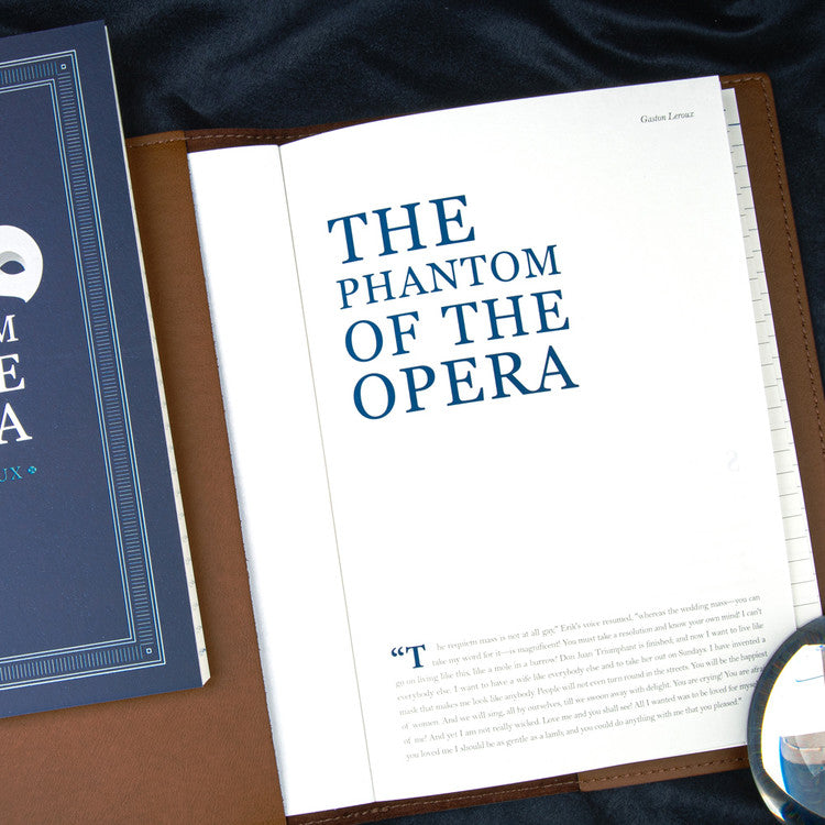 The Phantom of the Opera Leather Journal