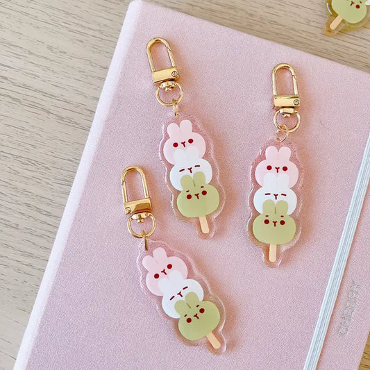 Rabbit Dango Keychain