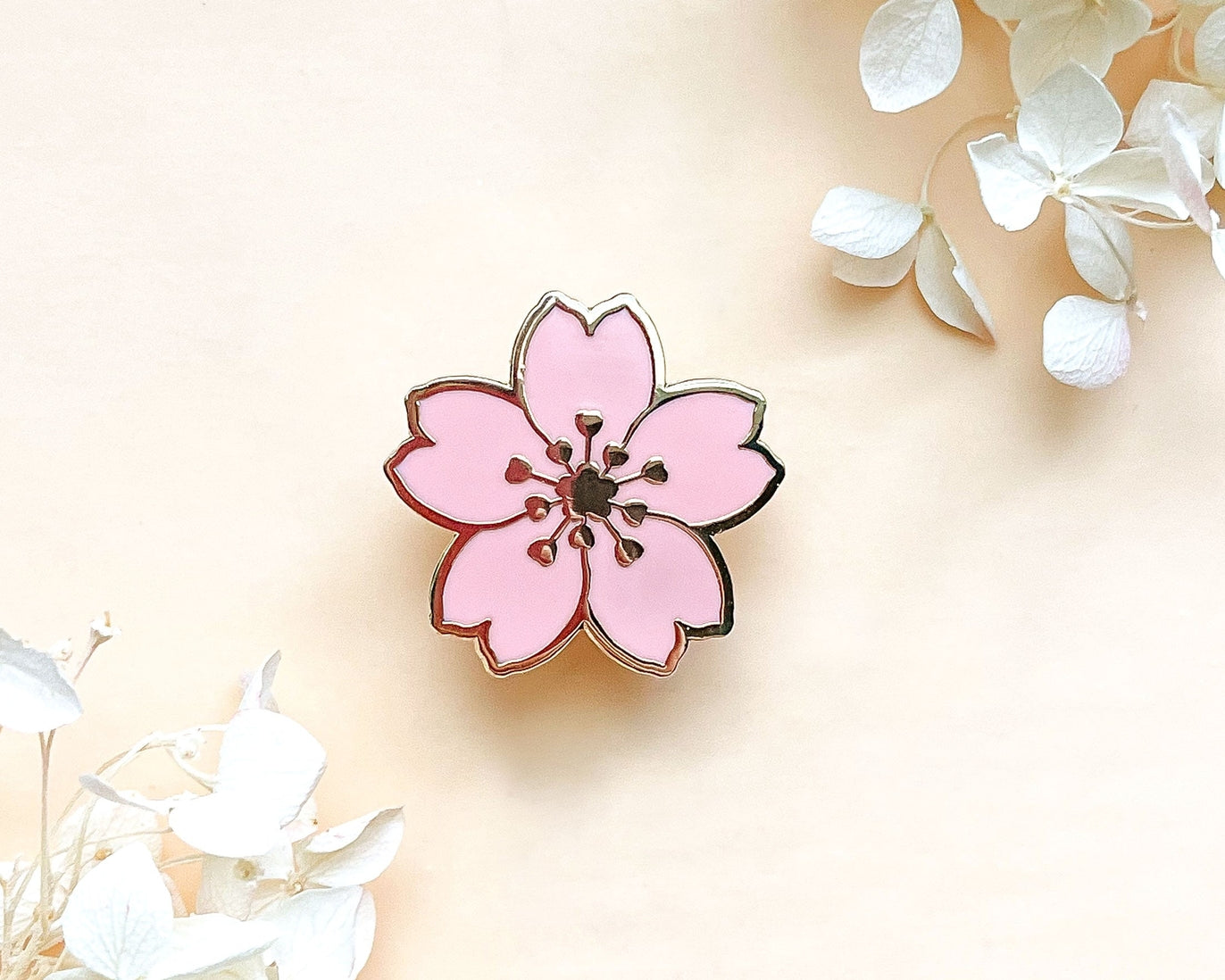 Sakura Blossom Enamel Pin