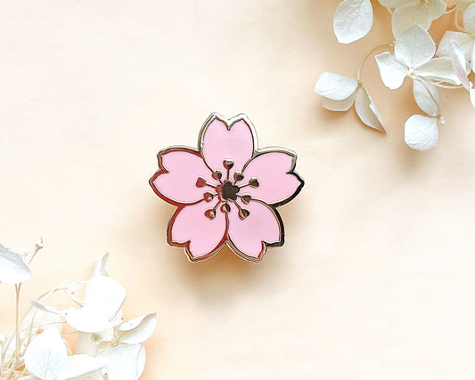 Sakura Blossom Enamel Pin