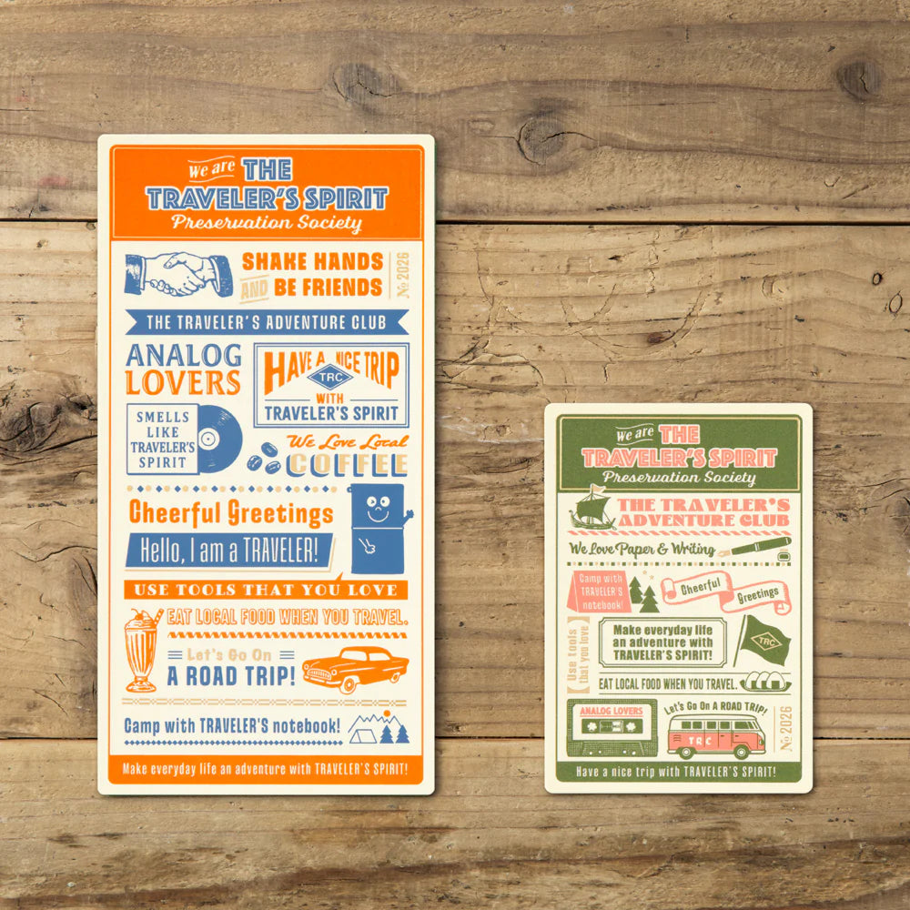 2026 Traveler's Notebook Pencil Board - Passport