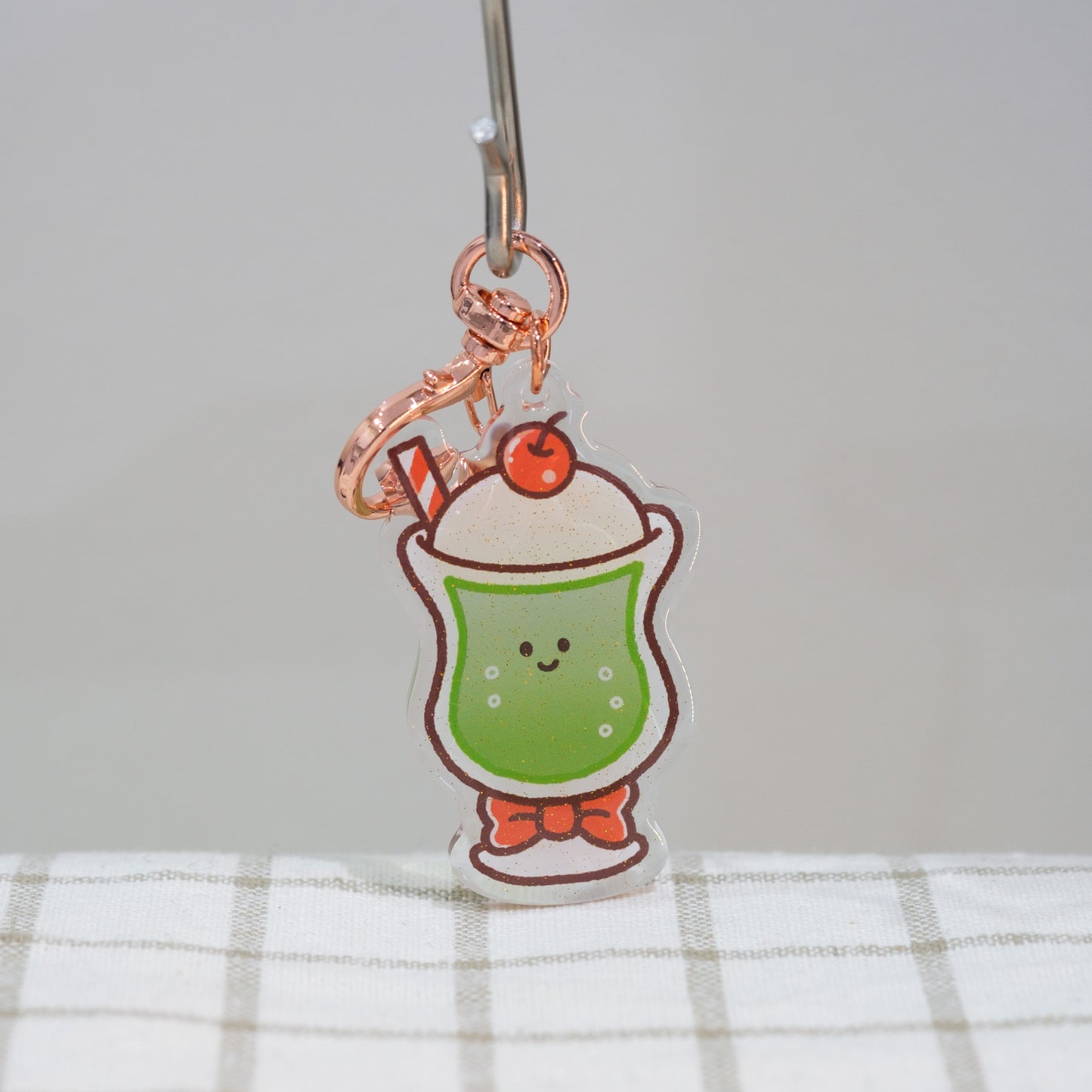 Melon Soda Keychain