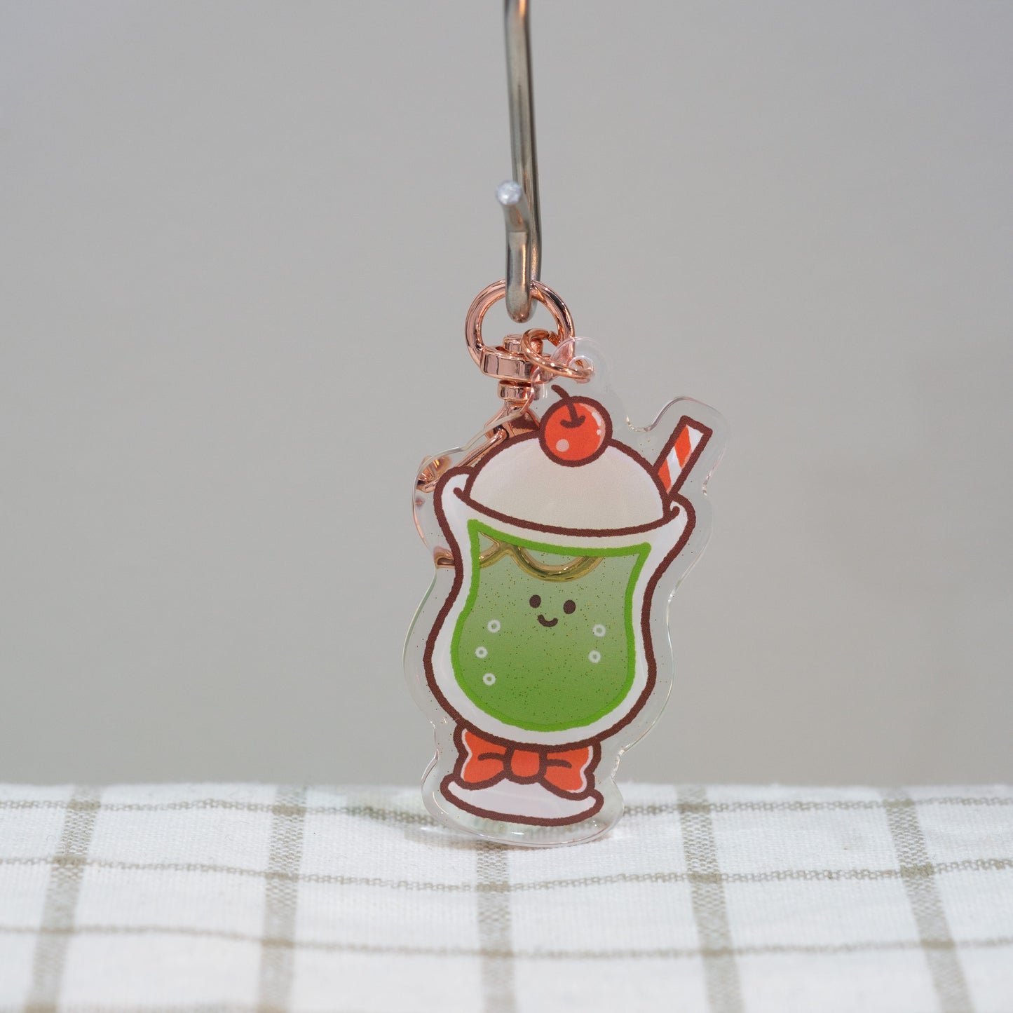 Melon Soda Keychain