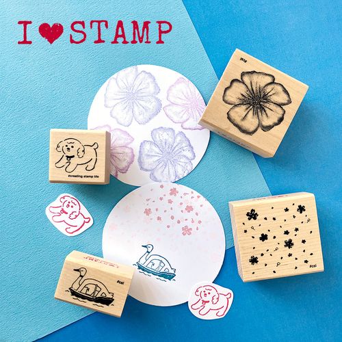 Floating Sakura Stamp