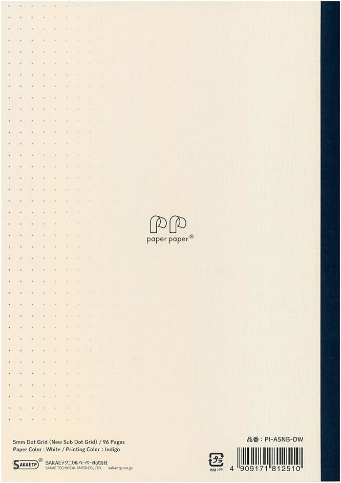 Iroful A5 Notebook - Dot Grid 96 Pages