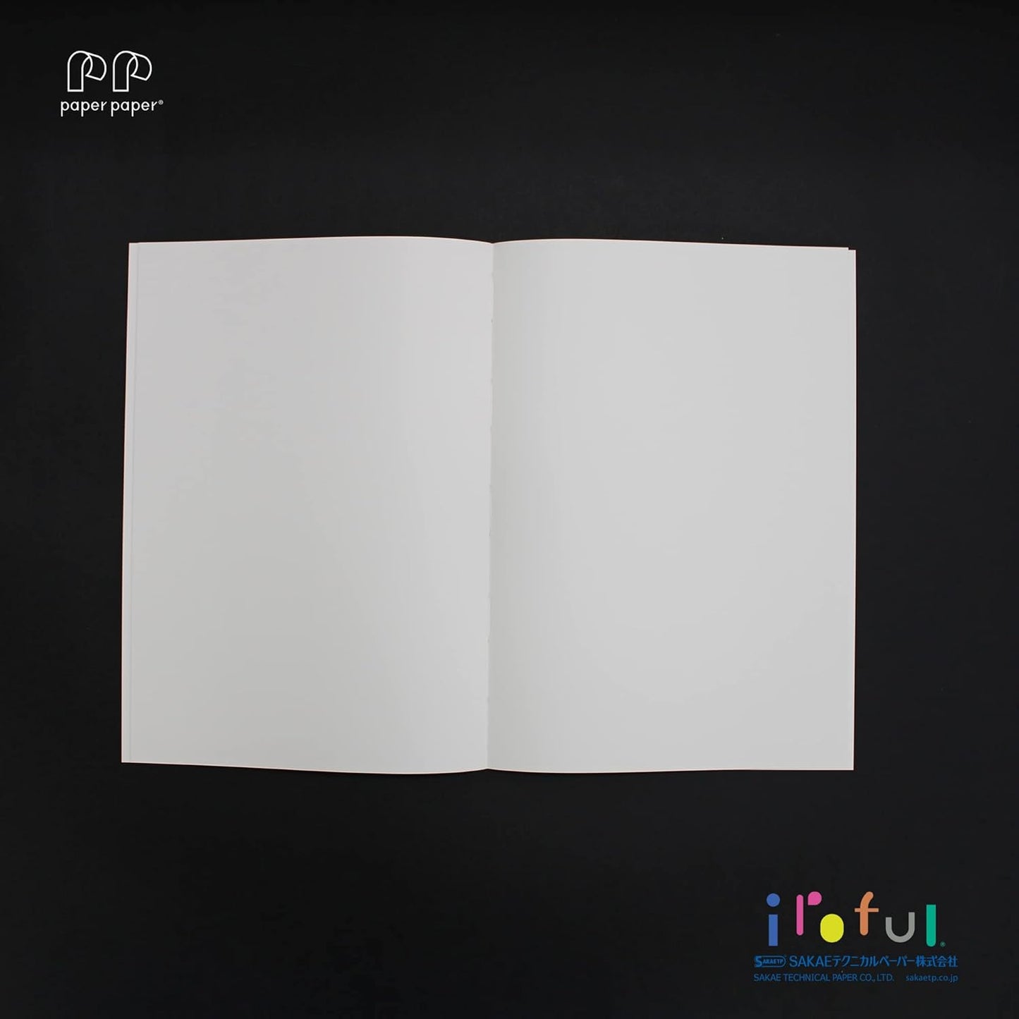 Iroful A5 Notebook - Plain 96 Pages