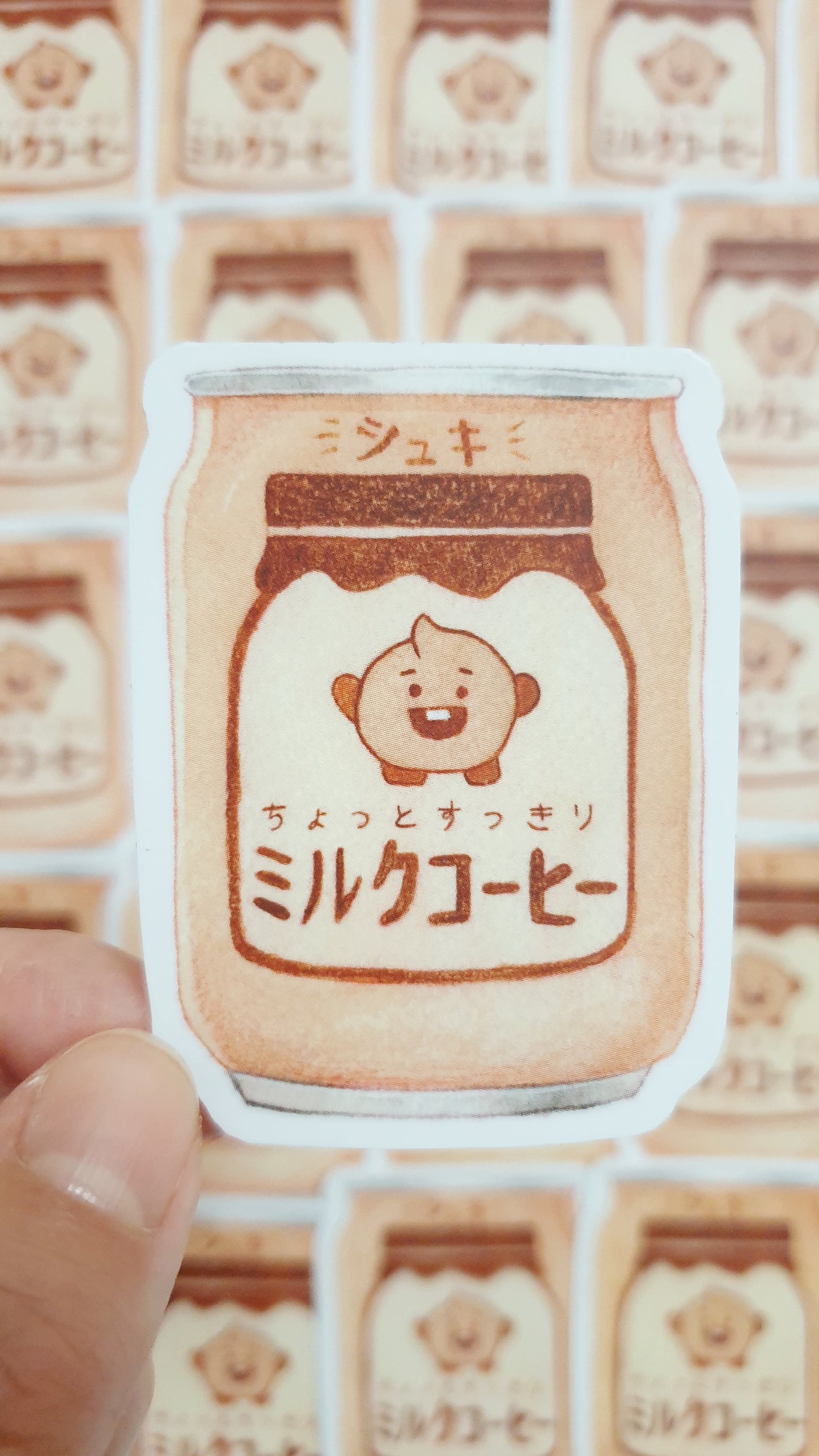 BT21 x Asian Snacks Die-Cut Stickers - Shooky