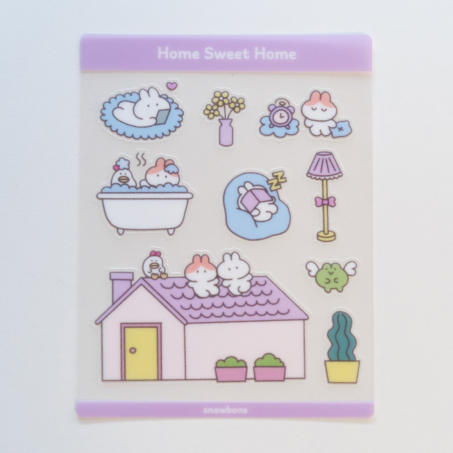 Home Sweet Home Sticker Sheet (Set of 2)