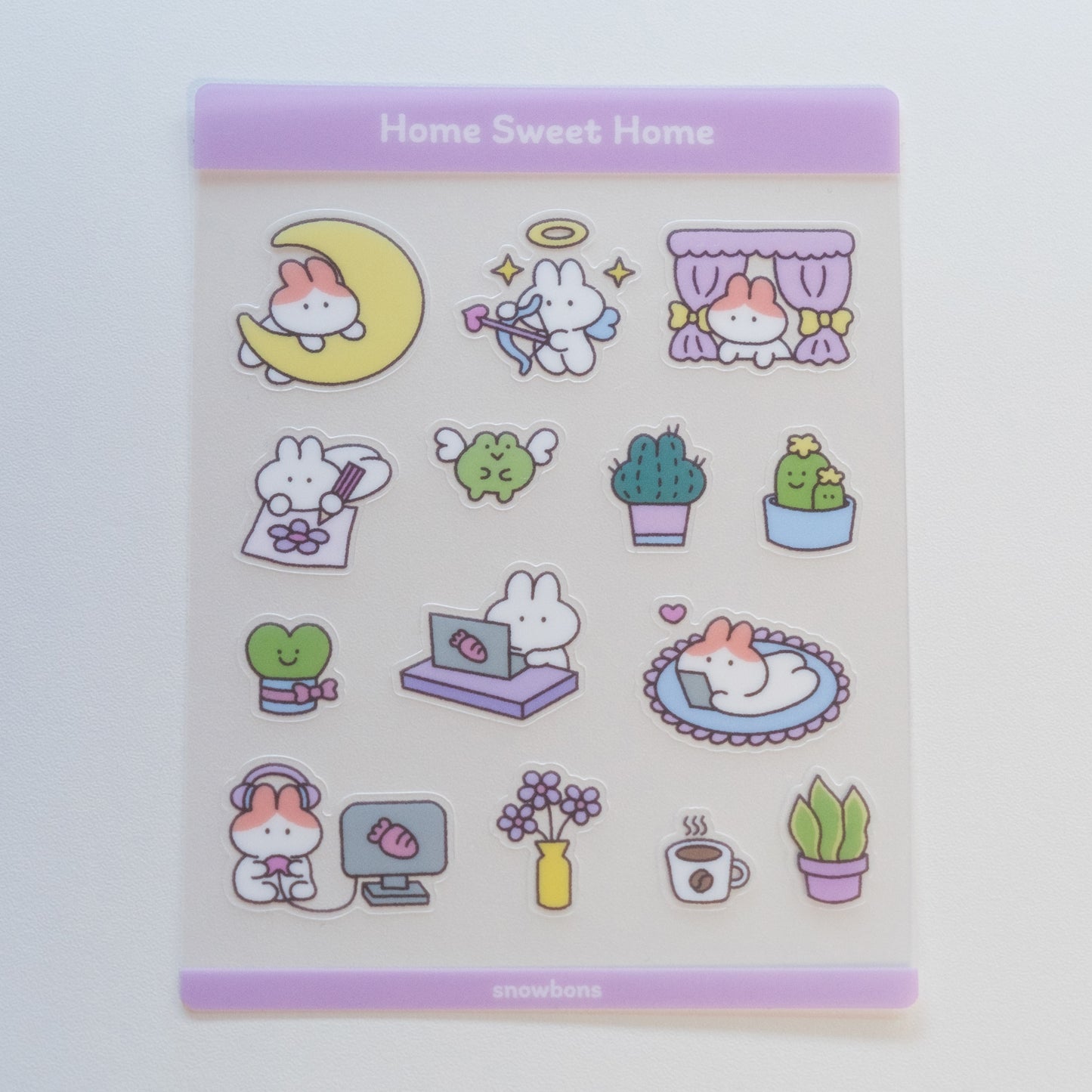 Home Sweet Home Sticker Sheet (Set of 2)