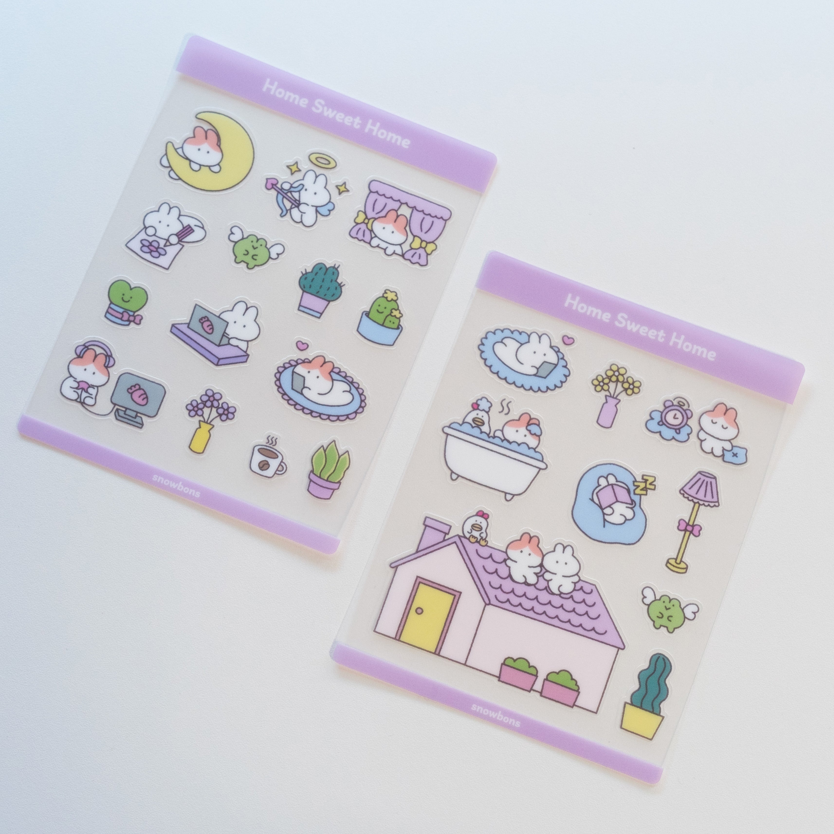Home Sweet Home Sticker Sheet (Set of 2) – Soe & Soe