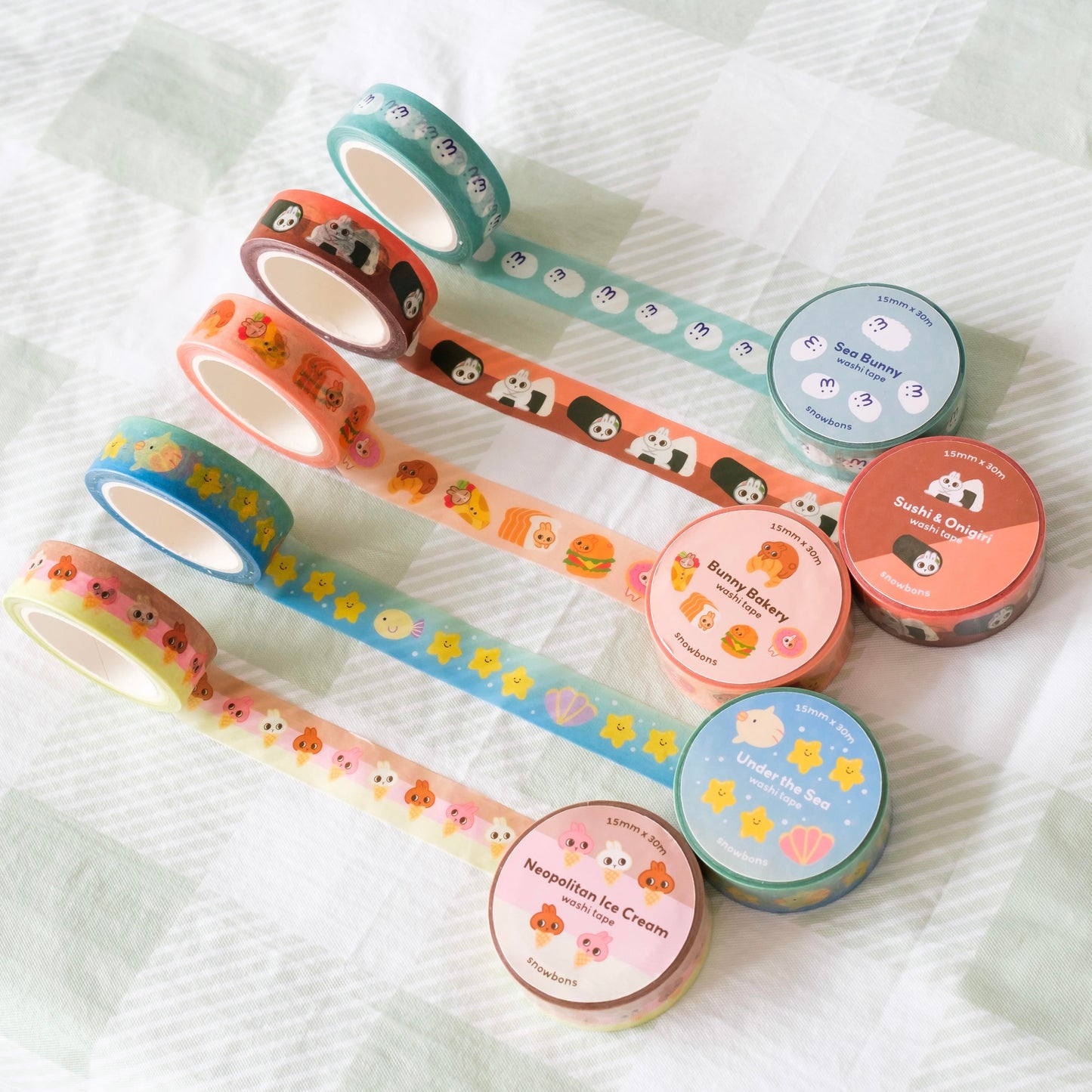 Sea Bunny Washi Tape