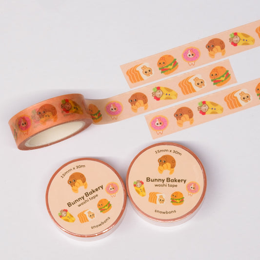 Bunny Bakery Washi Tape