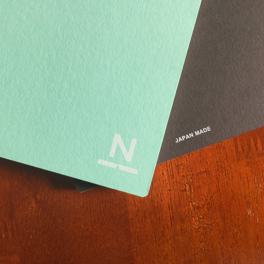 Nombre A5 Notebook N (#06 Mint Green x Chocolate)