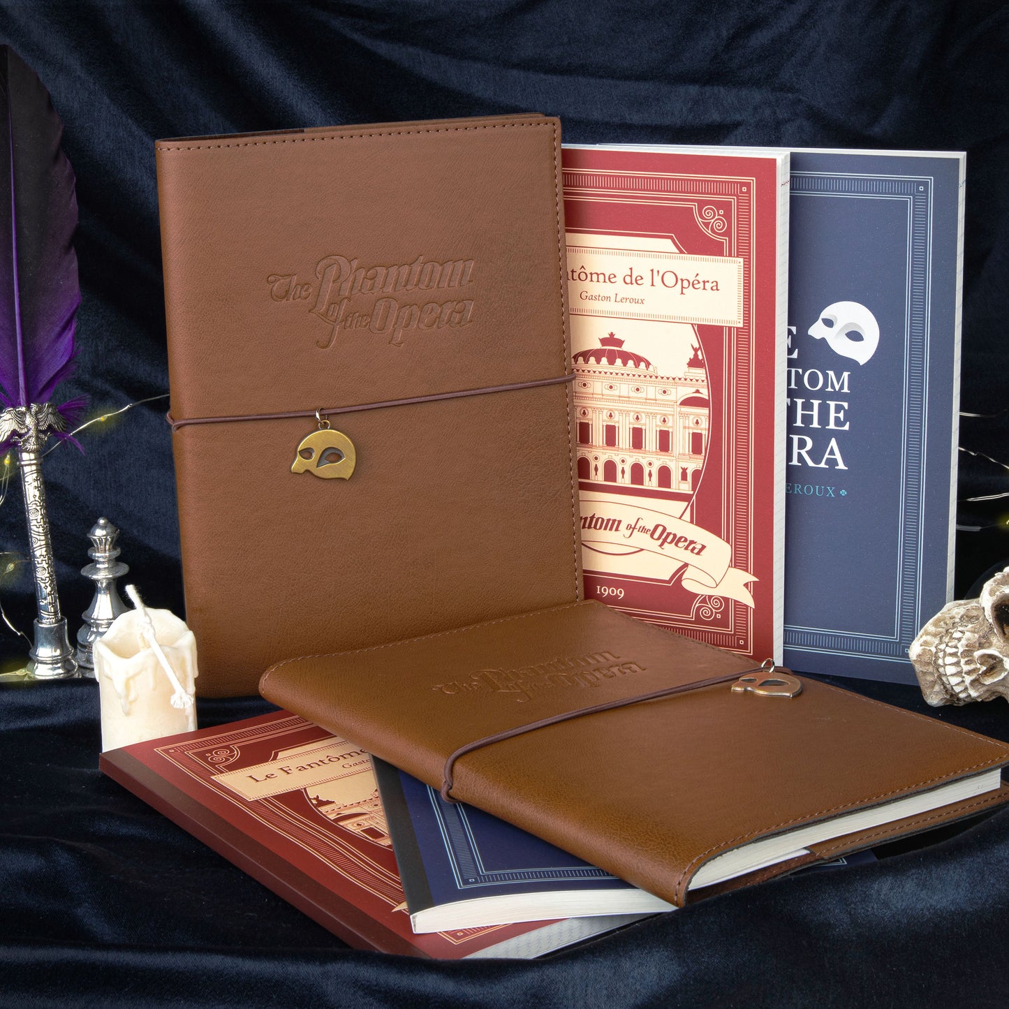 The Phantom of the Opera Leather Journal