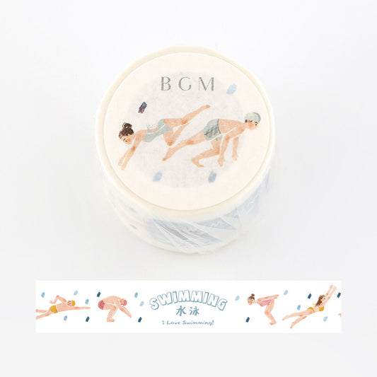 Sports Washi Tape - Swimming