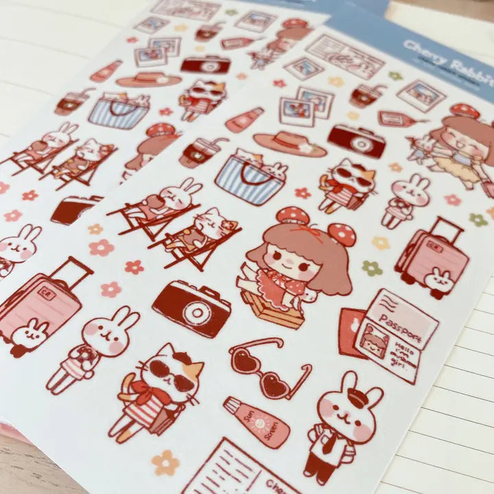 Holiday Mode Sticker Sheet