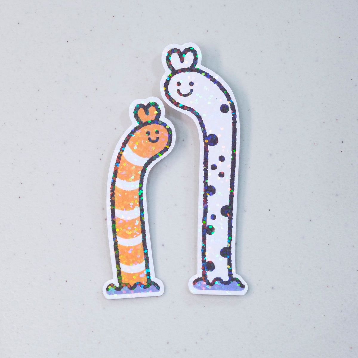Garden Eels Large Vinyl Sticker