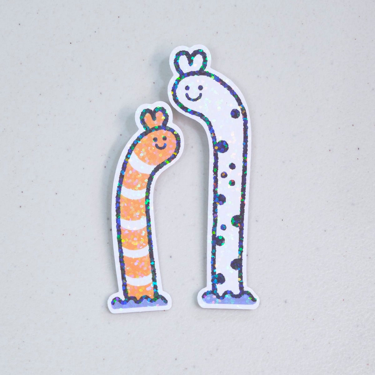 Garden Eels Large Vinyl Sticker