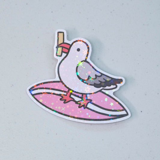 Chip Snatcher Seagull Large Vinyl Sticker