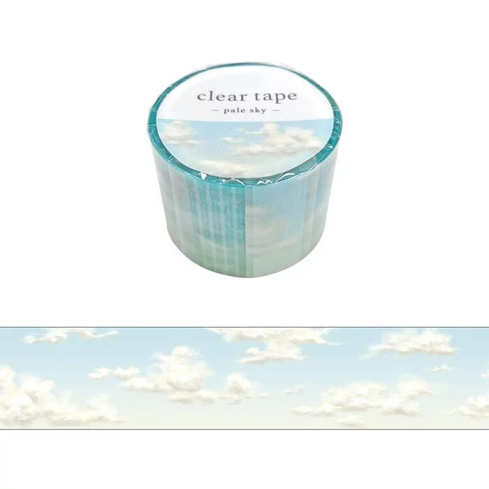 Pale Sky Clear Tape