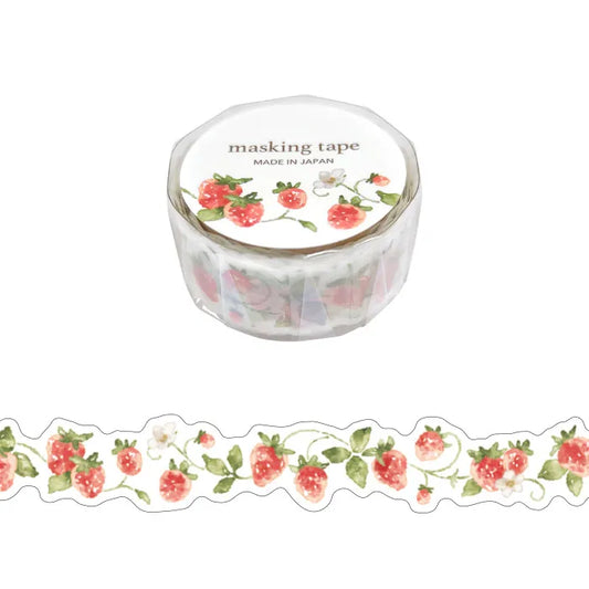 Strawberry Die-cut Masking Tape