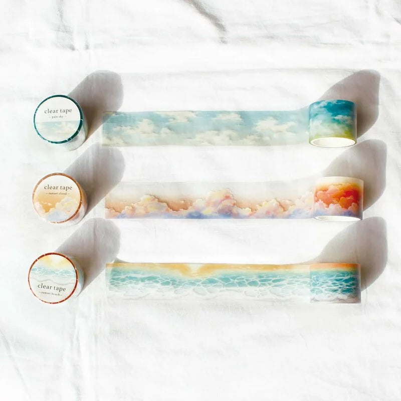 Sunset Cloud Clear Tape