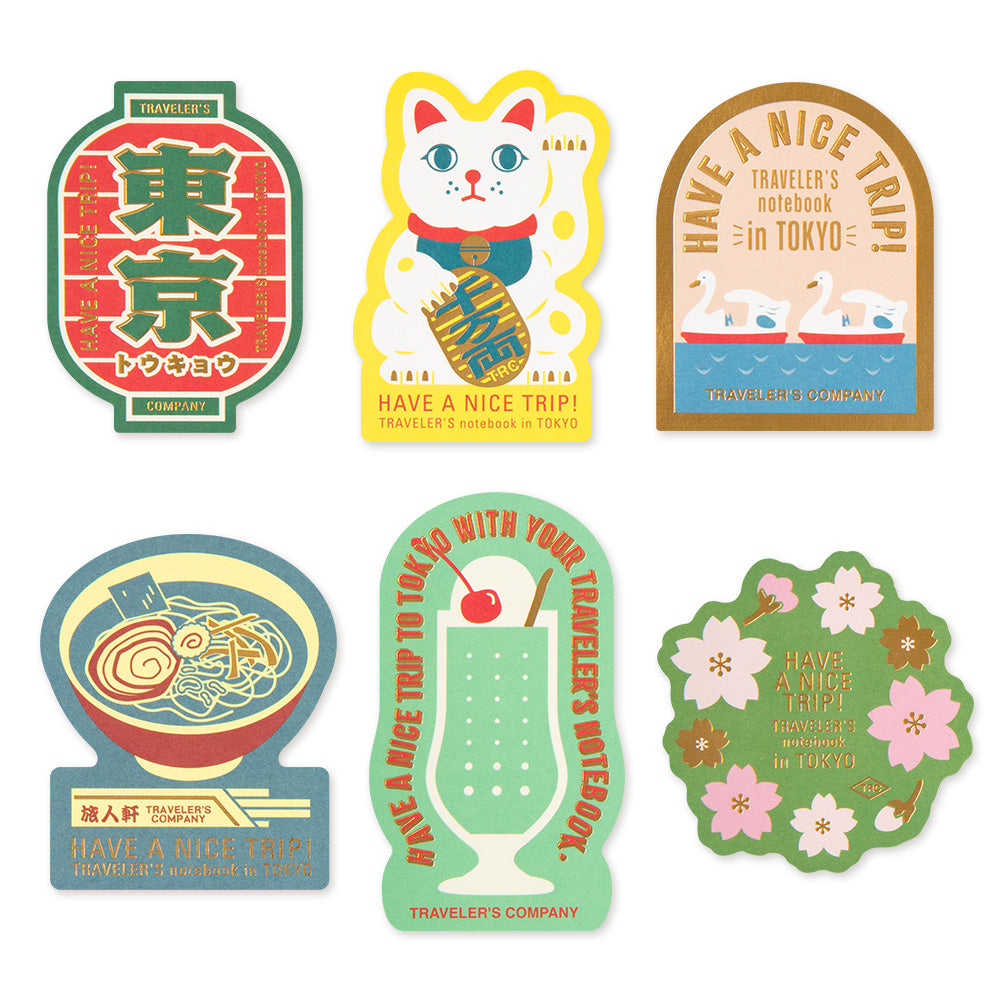 Traveler’s Notebook Tokyo Edition - Sticker Set