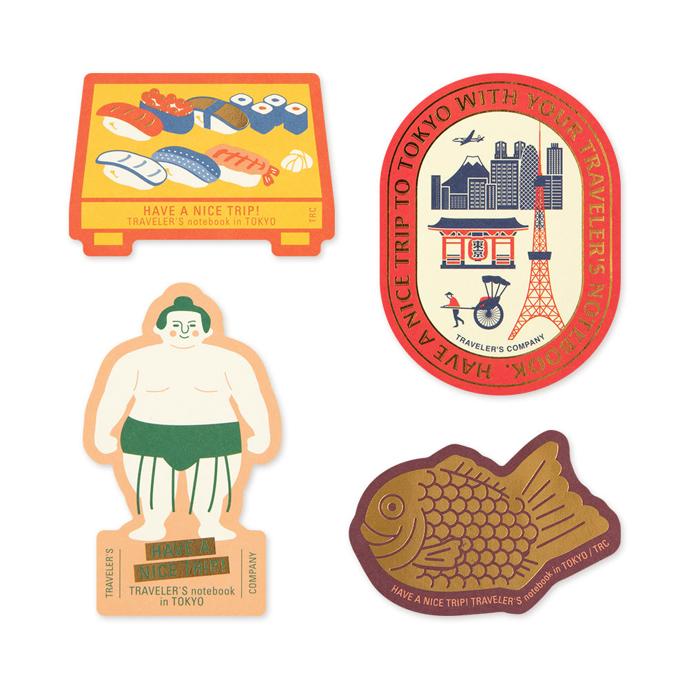 Traveler’s Notebook Tokyo Edition - Sticker Set