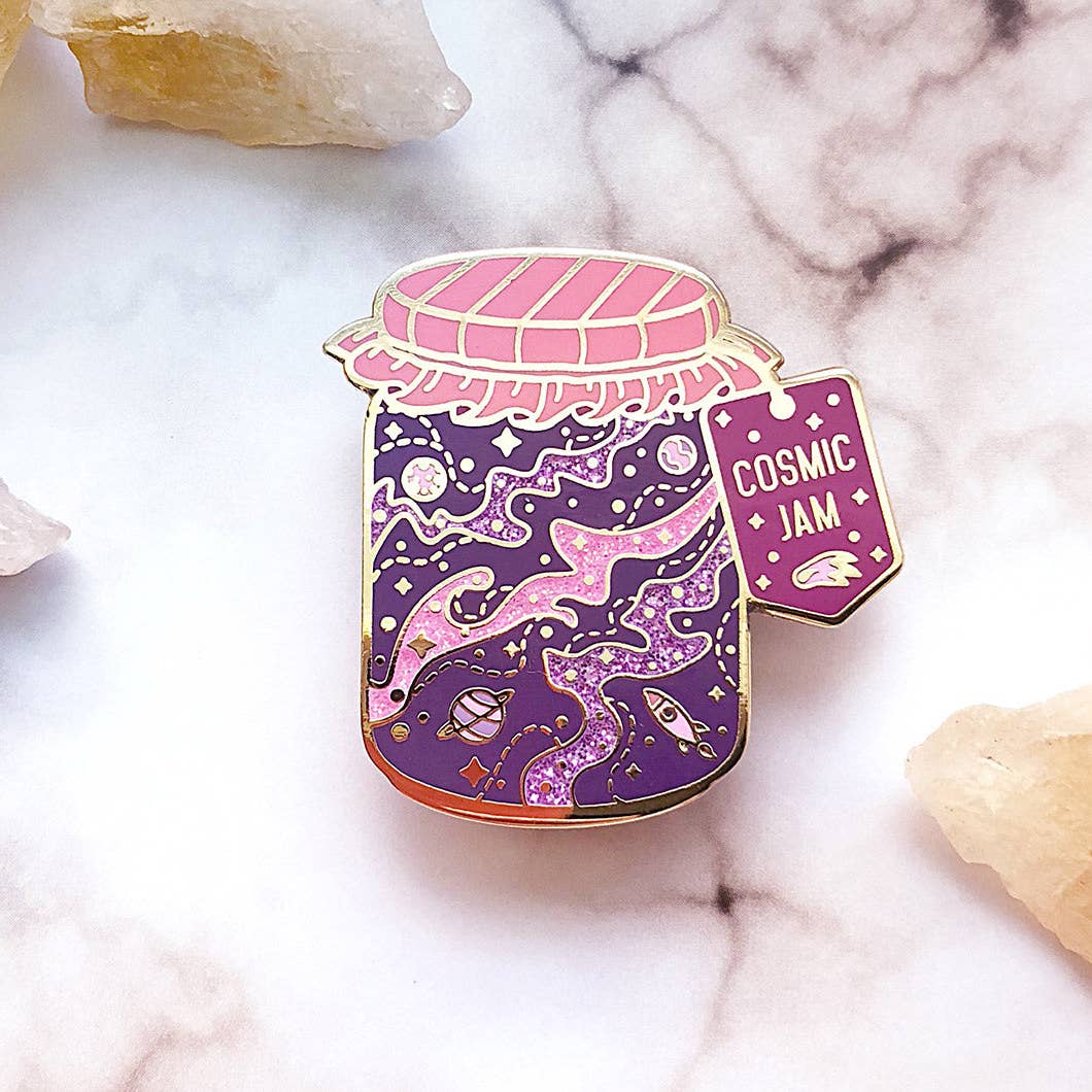 Cosmic Jam Enamel Pin