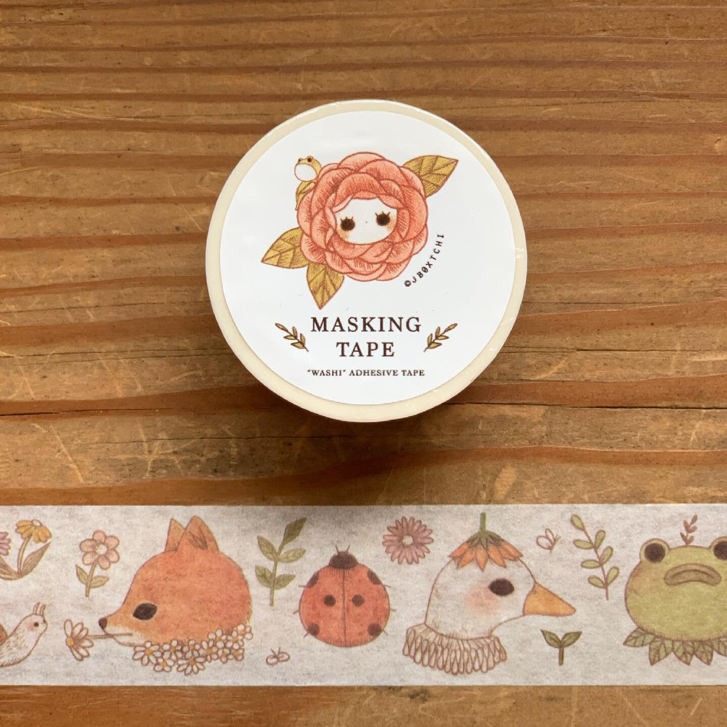 Woodland Portraits Washi Tape