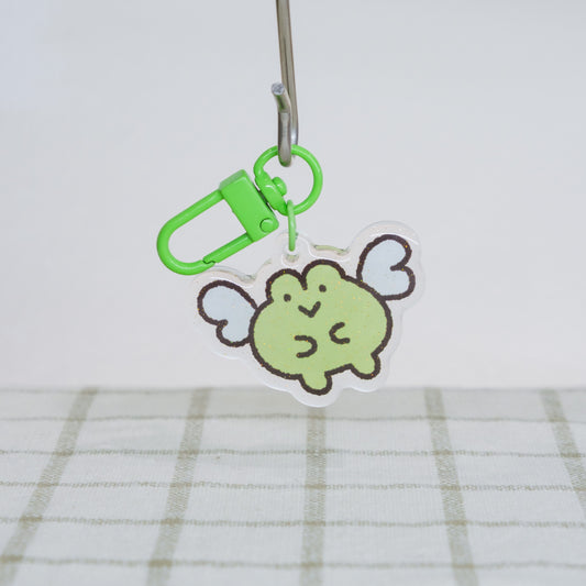 Flying Frog Keychain