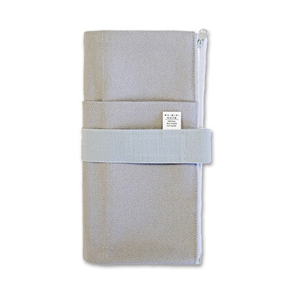 RO-BIKI Note Canvas Cover - Cool Grey