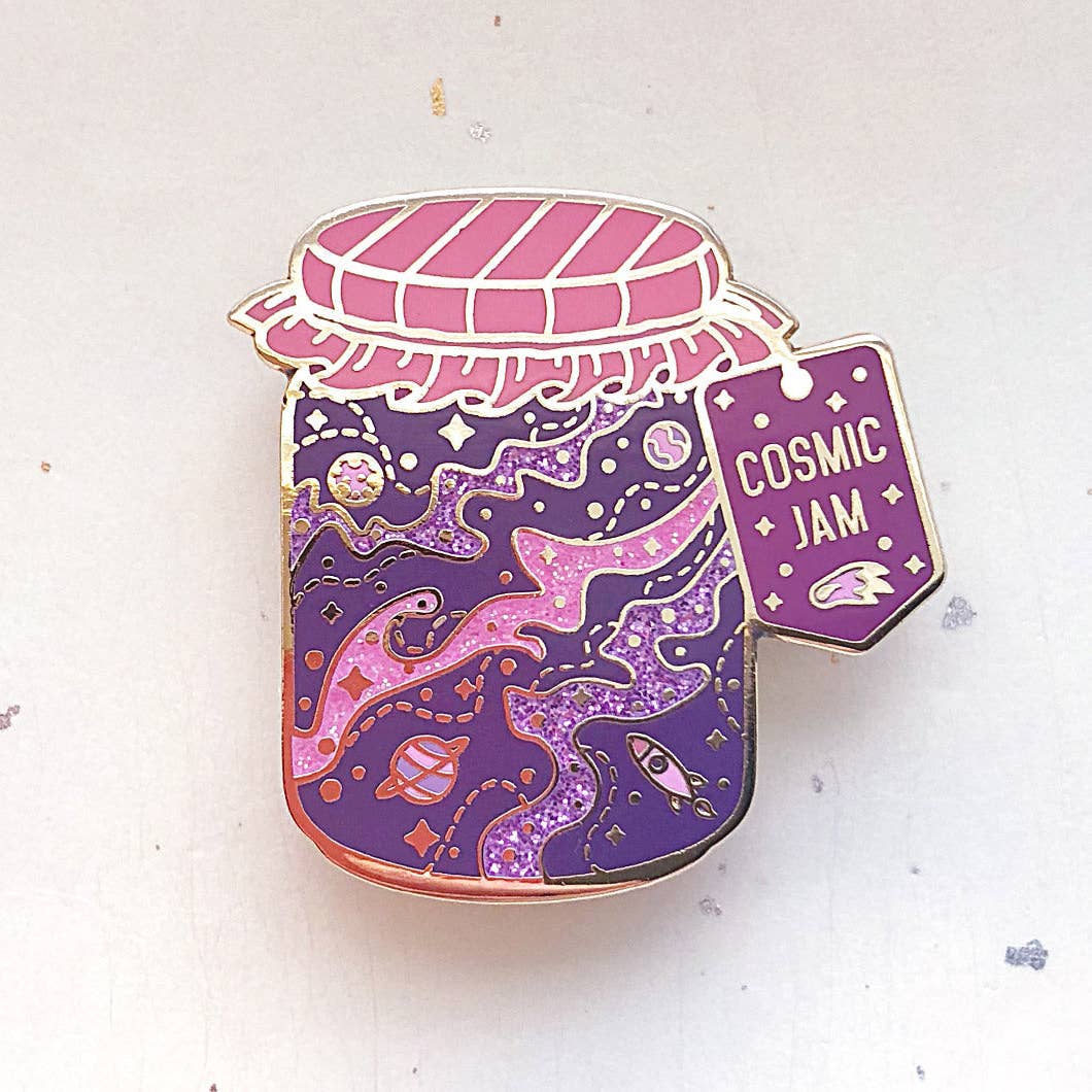 Cosmic Jam Enamel Pin