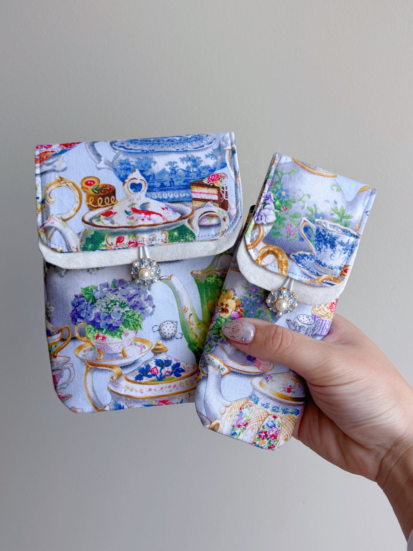 Handmade 6 Slot High Tea Pen Case