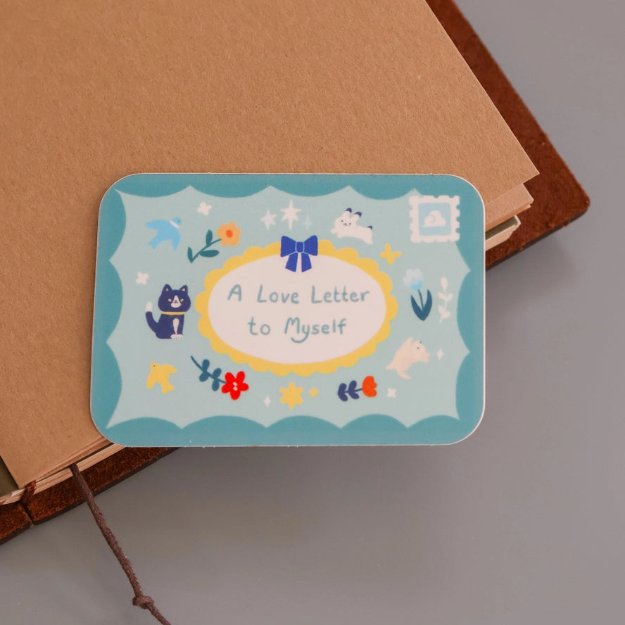 A Love Letter Vinyl Sticker