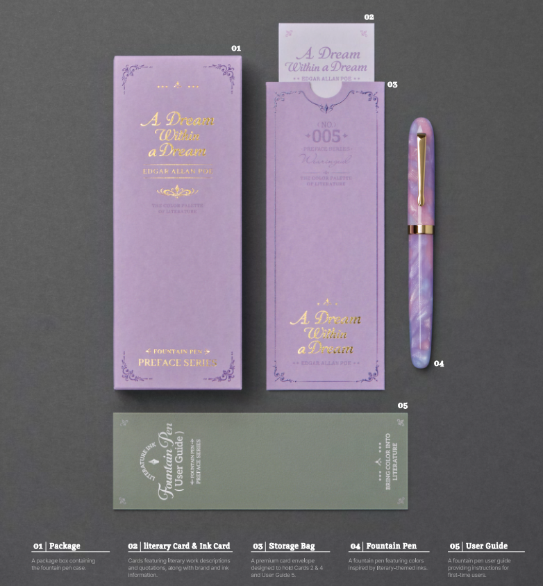 Preface Series Fountain Pen - No.005 A Dream Within a Dream