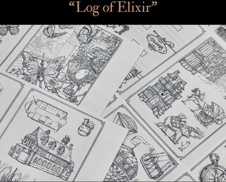 Log Elixir A Log of Elixir - The Ink Archiving Book Vol.2 – Soe & Soe