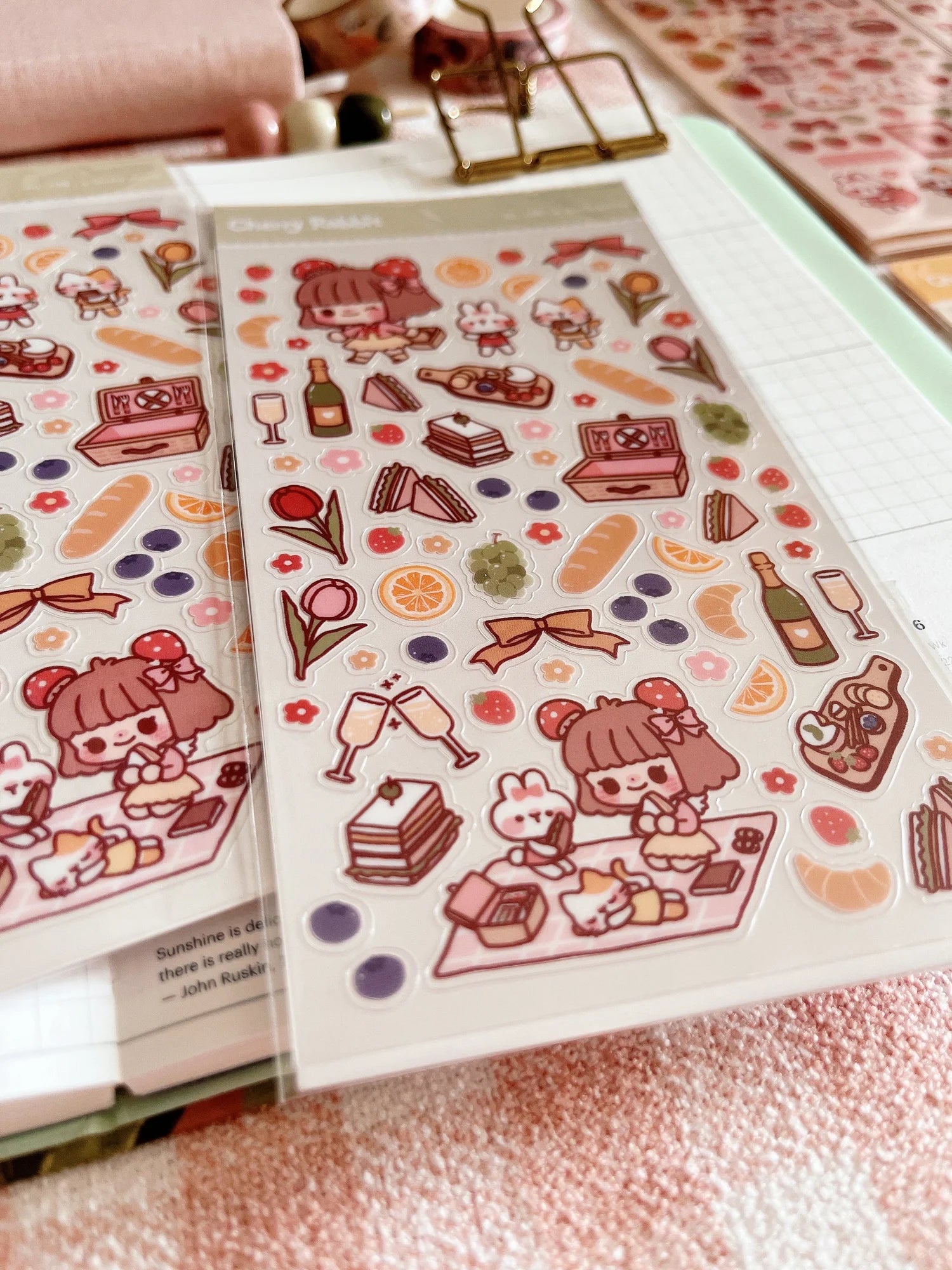A Lovely Picnic: Sticker Sheet