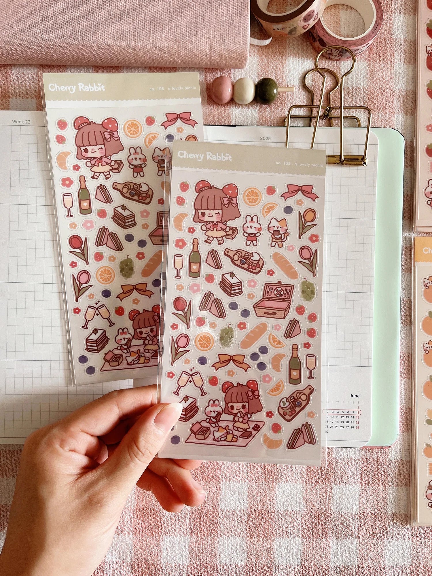 A Lovely Picnic: Sticker Sheet