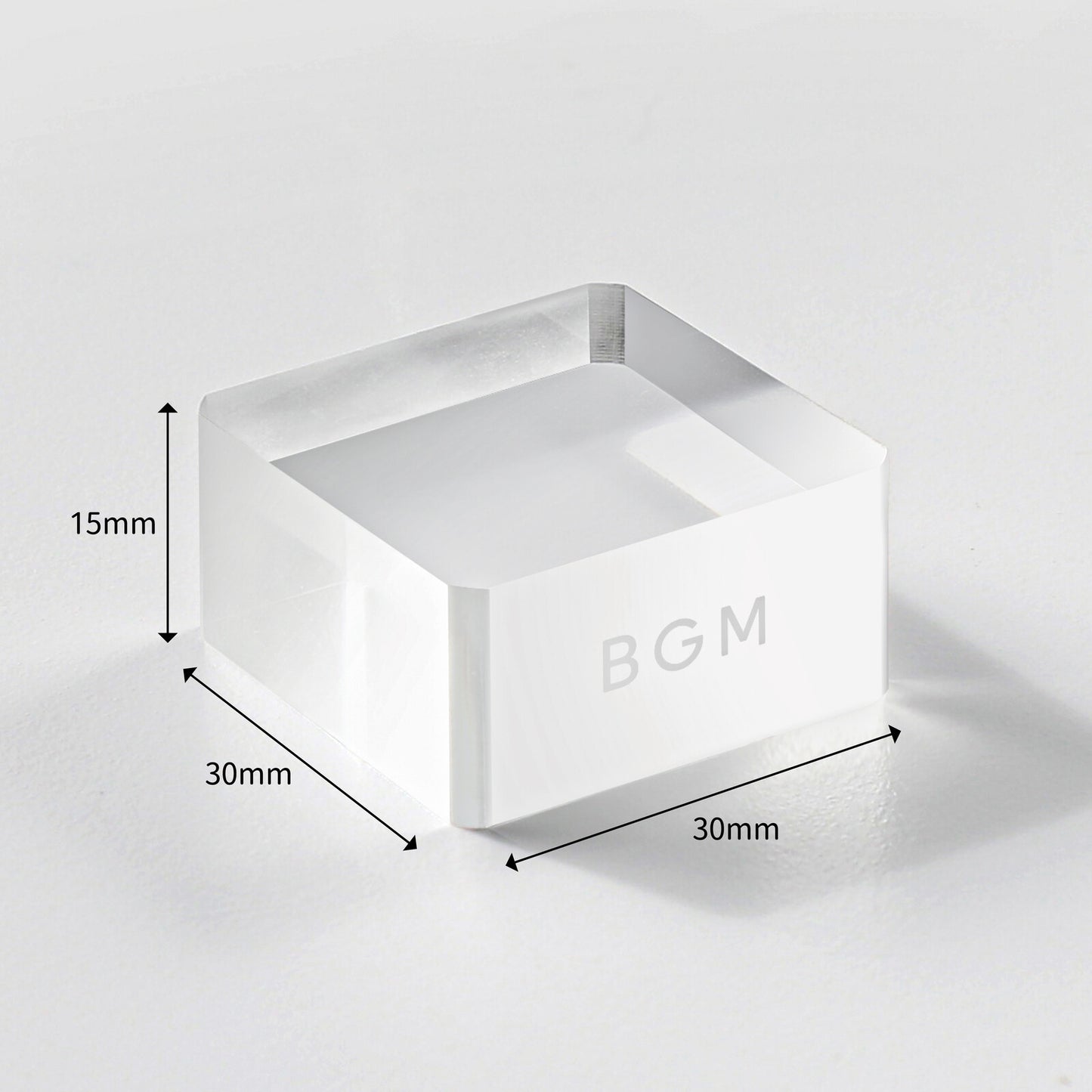 Acryclic Block Cube by BGM