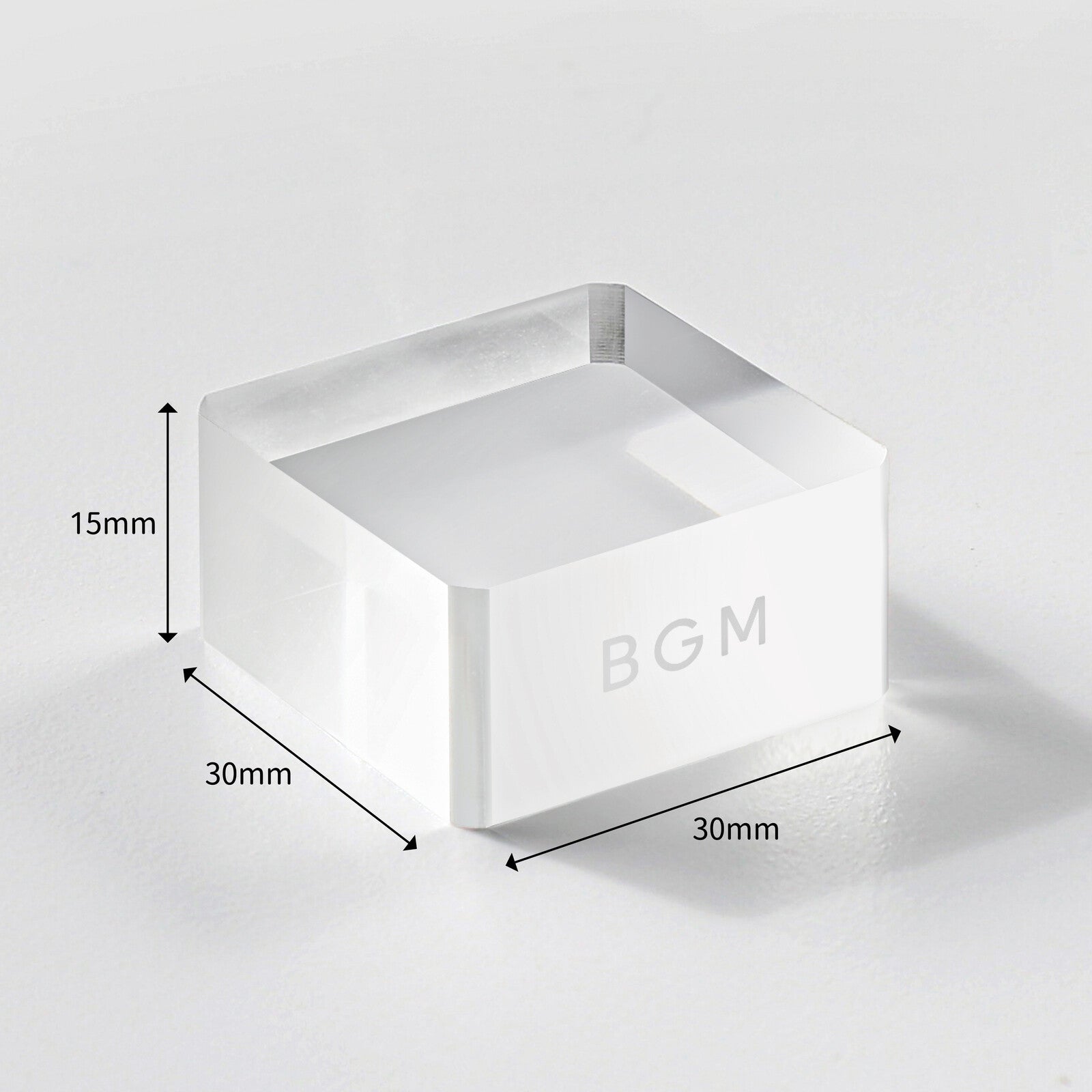 Acryclic Block Cube by BGM