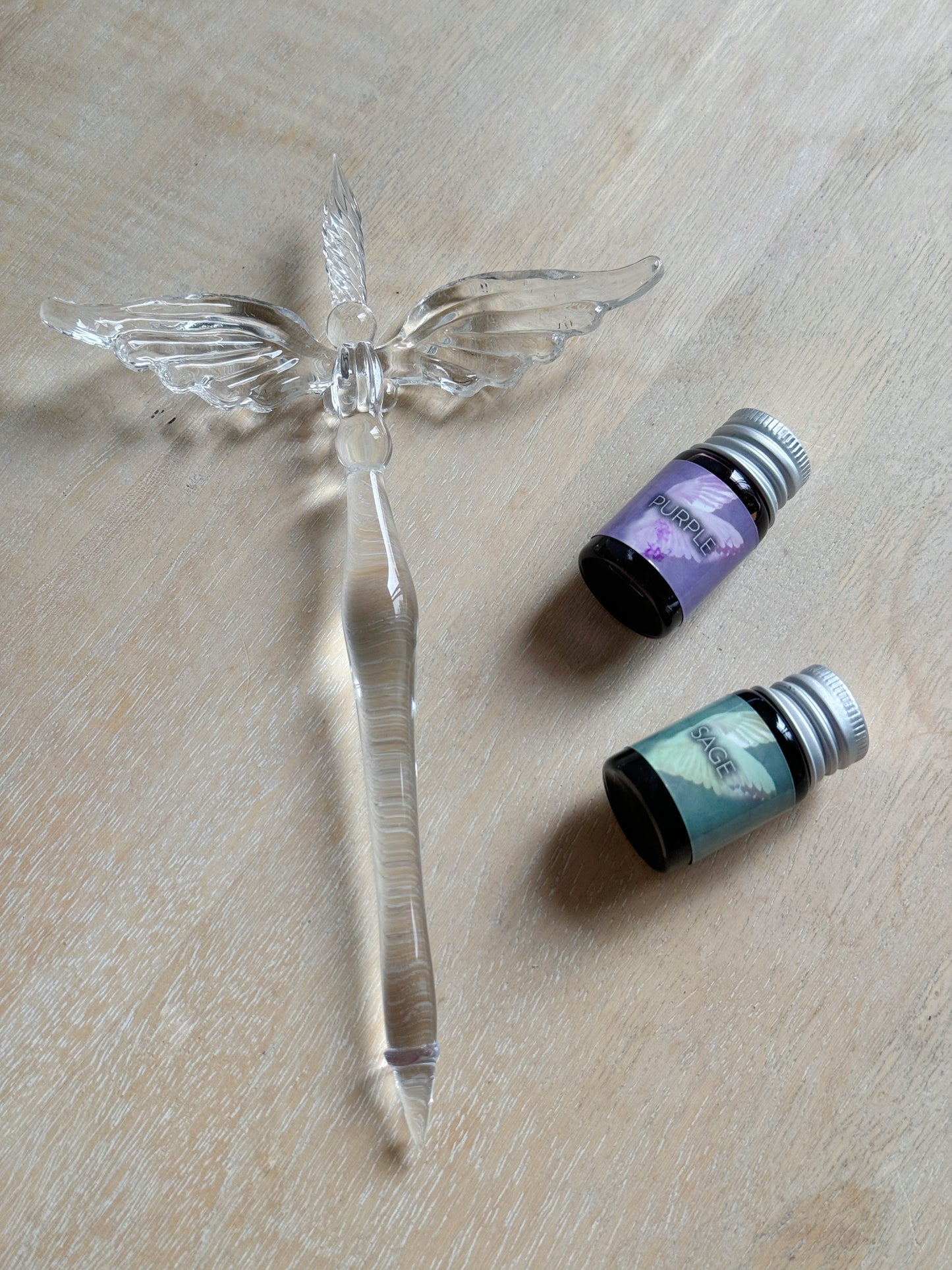 Angel Glass Pen Set