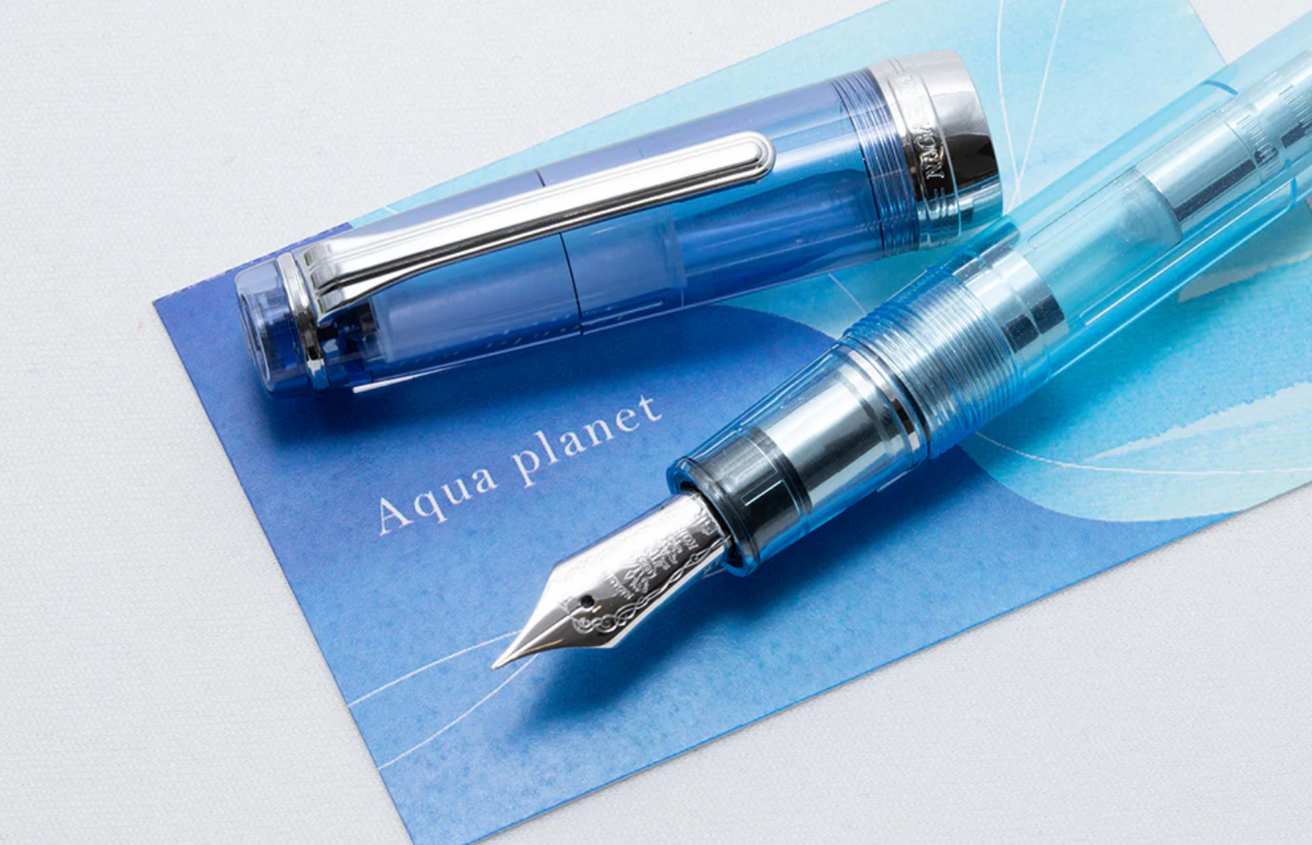 Nagasawa Fountain Pen - Aqua Planet (Limited Edition)