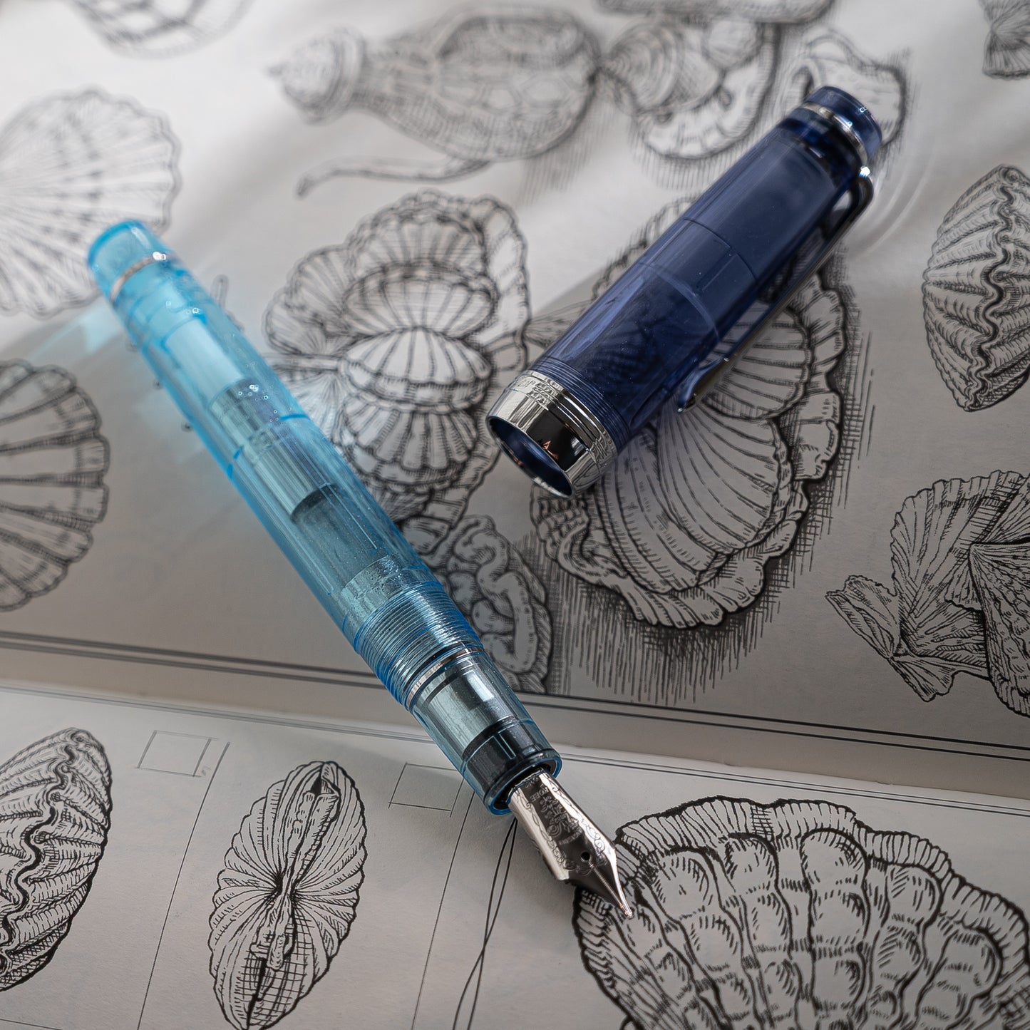 Nagasawa Fountain Pen - Aqua Planet (Limited Edition)