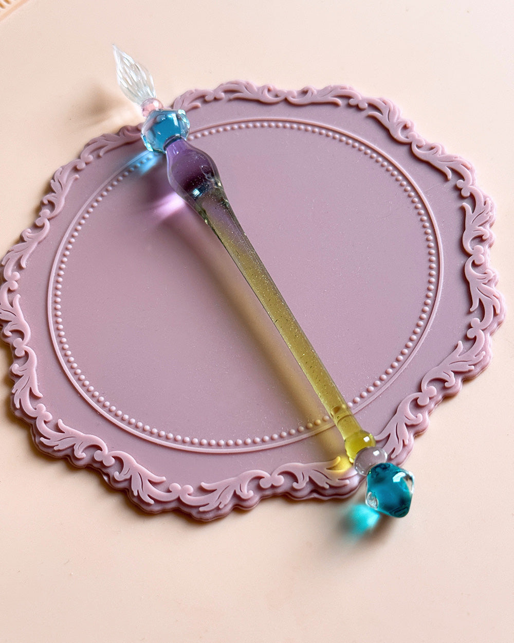 Handmade Aurora Glass Pen - Harunodoka (Spring)