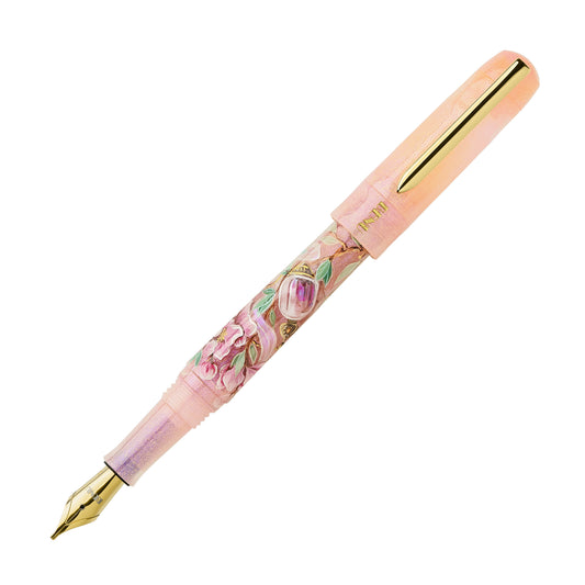 Benu Fountain Pen - Peach Blossom (Talisman Collection)