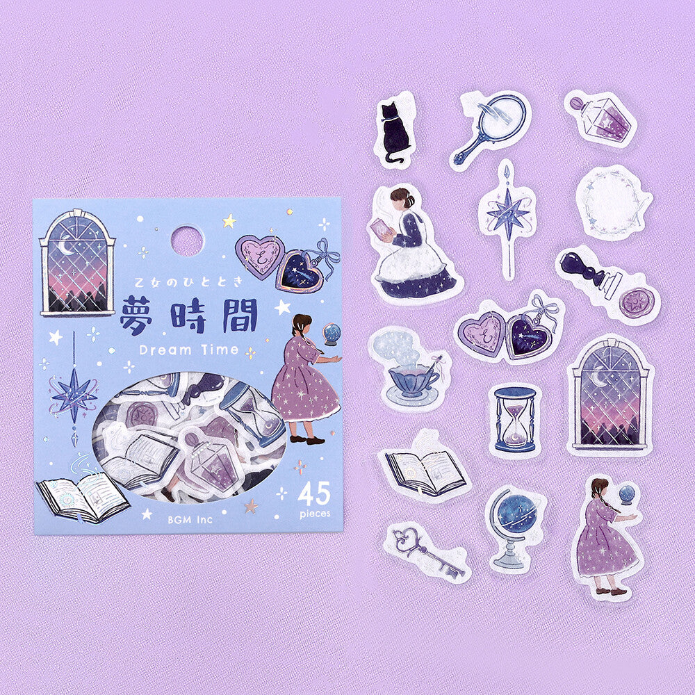 Maiden's Moment Foil Stamped Stickers - Dream Time